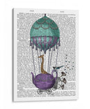 Jirafa En Tetera - Fab Funky | Cuadro decorativo de Canvas Lab