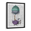 Jirafa En Tetera - Fab Funky | Cuadro decorativo de Canvas Lab