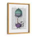 Jirafa En Tetera - Fab Funky | Cuadro decorativo de Canvas Lab