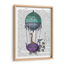 Jirafa En Tetera - Fab Funky | Cuadro decorativo de Canvas Lab