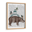 Hippo Y Puente Mono - Fab Funky | Cuadro decorativo de Canvas Lab