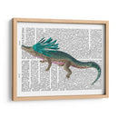 Cocodrilo Con Tocado - Fab Funky | Cuadro decorativo de Canvas Lab