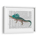 Cocodrilo Con Tocado - Fab Funky | Cuadro decorativo de Canvas Lab