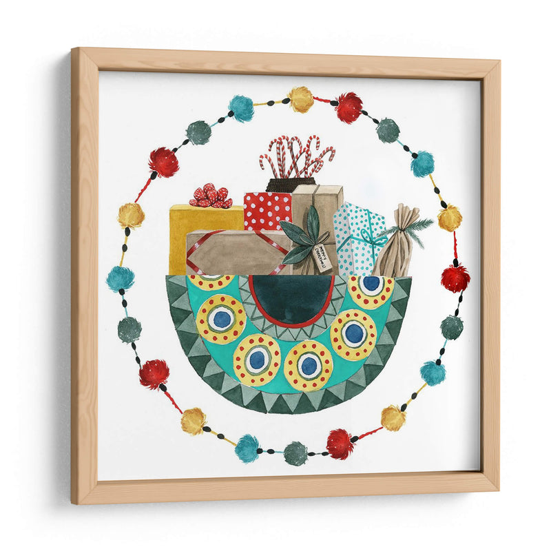 Colección De Navidad De Boho C - Grace Popp | Cuadro decorativo de Canvas Lab