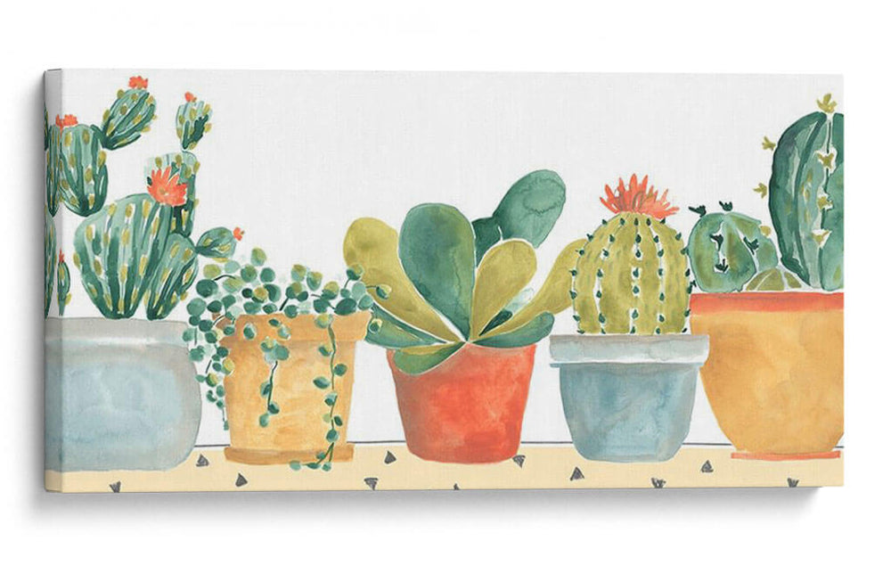 Senculent Suculent Collection D - June Erica Vess | Cuadro decorativo de Canvas Lab
