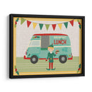 Colección De Vacaciones De Camiones De Comida A - June Erica Vess | Cuadro decorativo de Canvas Lab