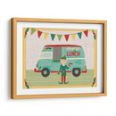 Colección De Vacaciones De Camiones De Comida A - June Erica Vess | Cuadro decorativo de Canvas Lab