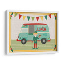 Colección De Vacaciones De Camiones De Comida A - June Erica Vess | Cuadro decorativo de Canvas Lab