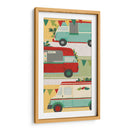 Colección De Vacaciones De Camiones De Comida B - June Erica Vess | Cuadro decorativo de Canvas Lab