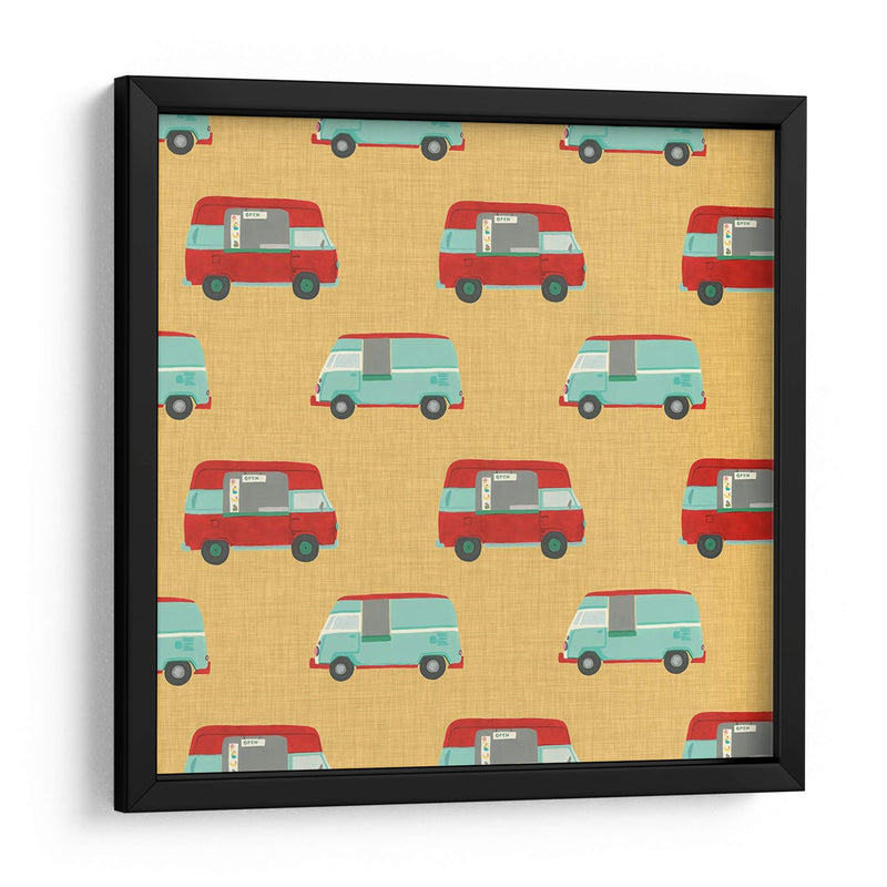 Colección De Vacaciones De Camiones De Comida F - June Erica Vess | Cuadro decorativo de Canvas Lab
