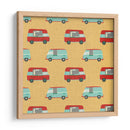 Colección De Vacaciones De Camiones De Comida F - June Erica Vess | Cuadro decorativo de Canvas Lab