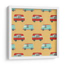 Colección De Vacaciones De Camiones De Comida F - June Erica Vess | Cuadro decorativo de Canvas Lab