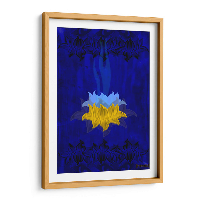 Loto sagrado - Carlos Pixley | Cuadro decorativo de Canvas Lab