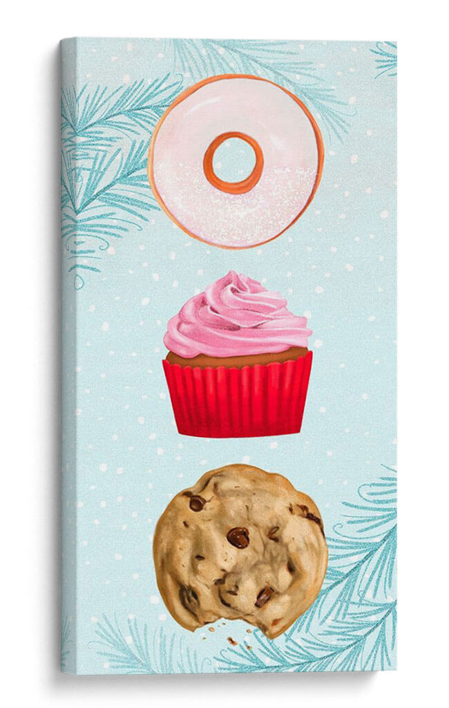 Colección De Dulces Vacaciones B - Victoria Borges | Cuadro decorativo de Canvas Lab