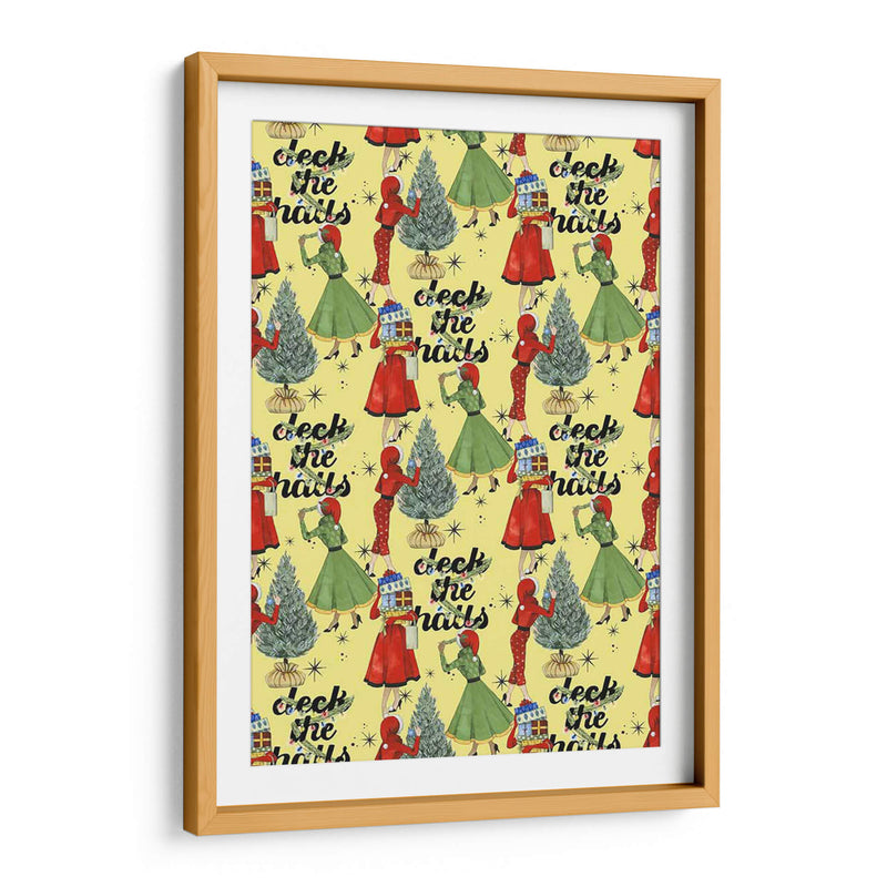Colección De Navidad Vintage E - Grace Popp | Cuadro decorativo de Canvas Lab