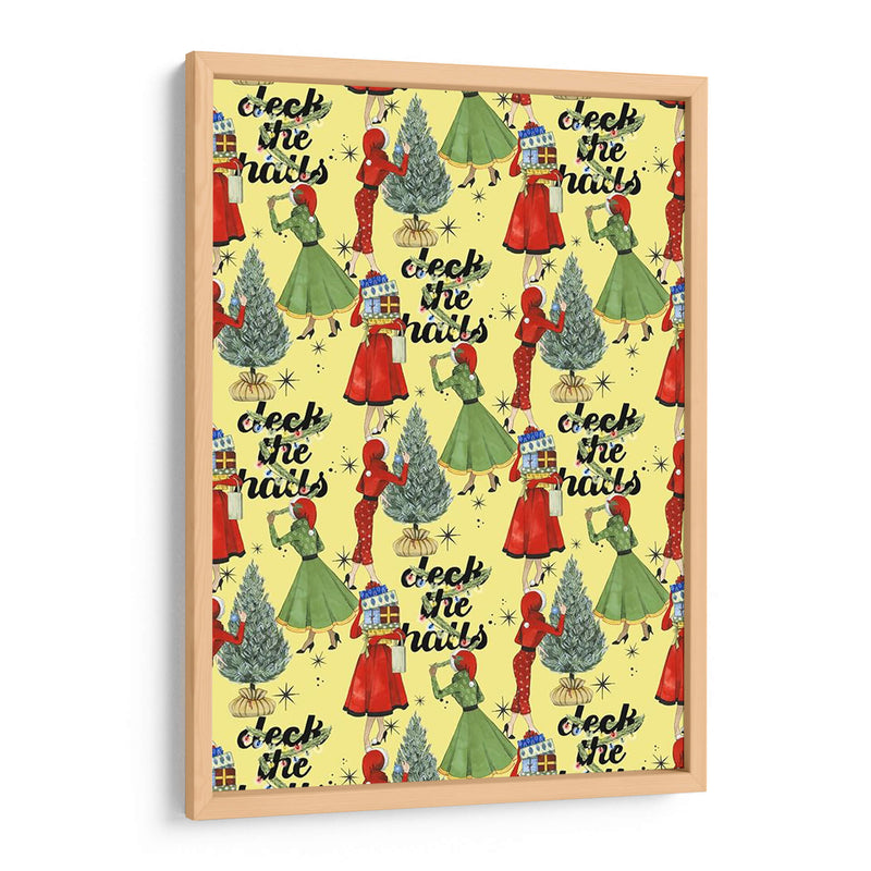 Colección De Navidad Vintage E - Grace Popp | Cuadro decorativo de Canvas Lab