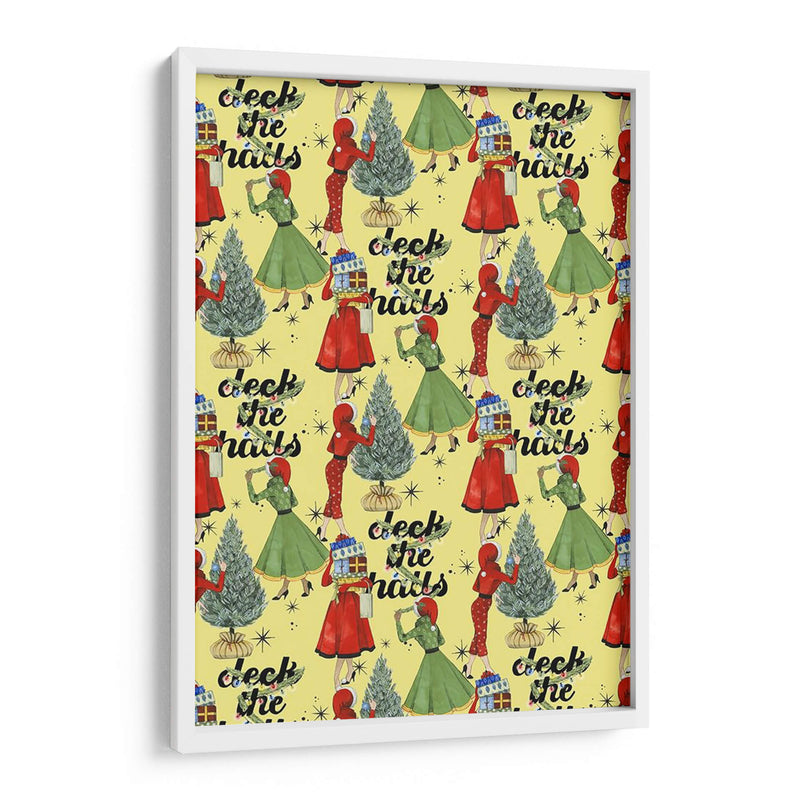 Colección De Navidad Vintage E - Grace Popp | Cuadro decorativo de Canvas Lab