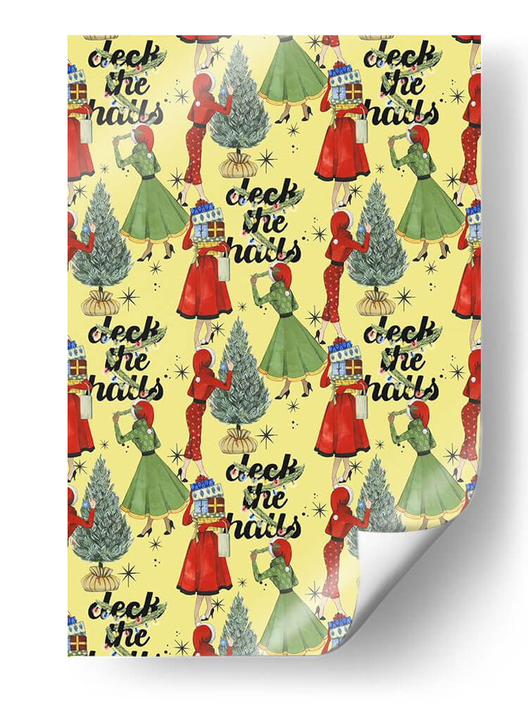 Colección De Navidad Vintage E - Grace Popp | Cuadro decorativo de Canvas Lab