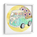 Colección De Camiones De Flores C - Catherine McGuire | Cuadro decorativo de Canvas Lab
