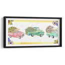 Colección De Camiones De Flores D - Catherine McGuire | Cuadro decorativo de Canvas Lab