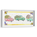 Colección De Camiones De Flores D - Catherine McGuire | Cuadro decorativo de Canvas Lab