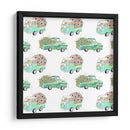 Colección De Camiones De Flores H - Catherine McGuire | Cuadro decorativo de Canvas Lab