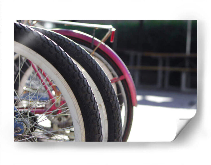 Bicicletas - Arturo Sánchez | Cuadro decorativo de Canvas Lab