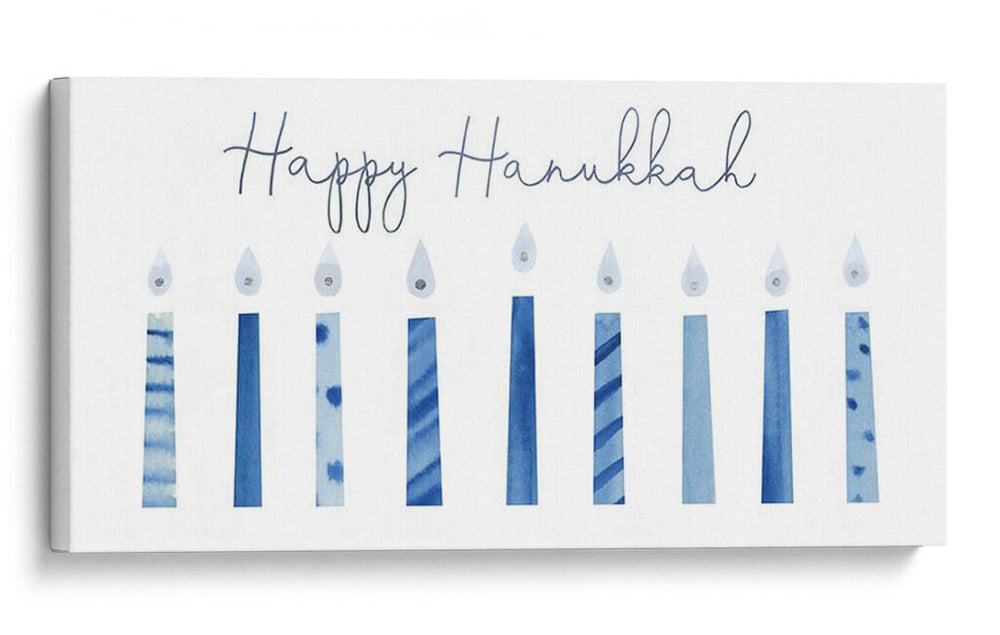 Colección Indigo Hanukkah D - Victoria Borges | Cuadro decorativo de Canvas Lab