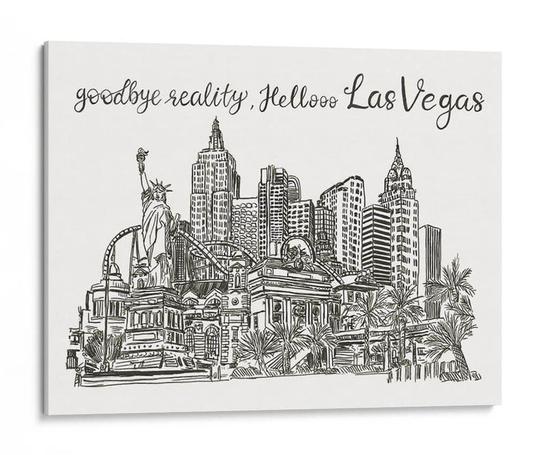 Colección Viva Vegas A - Melissa Wang | Cuadro decorativo de Canvas Lab