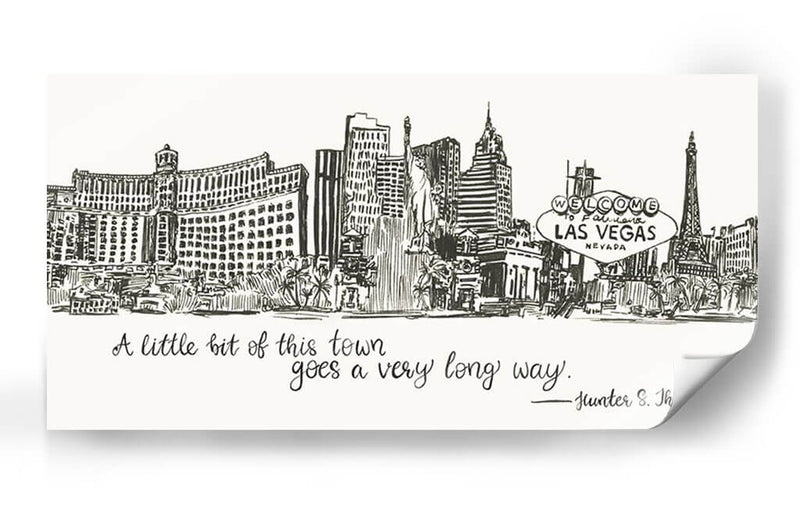 Colección Viva Vegas D - Melissa Wang | Cuadro decorativo de Canvas Lab