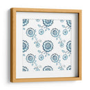 Colección De Muestreadores De Índigo H - June Erica Vess | Cuadro decorativo de Canvas Lab