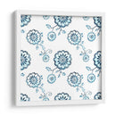 Colección De Muestreadores De Índigo H - June Erica Vess | Cuadro decorativo de Canvas Lab