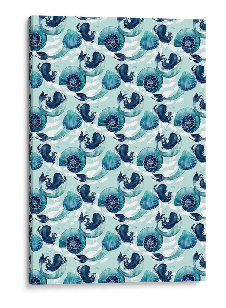 Colección De Escamas De La Sirena E - Grace Popp | Cuadro decorativo de Canvas Lab