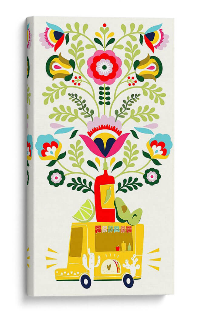 Colección Cinco De Mayo B - Victoria Borges | Cuadro decorativo de Canvas Lab