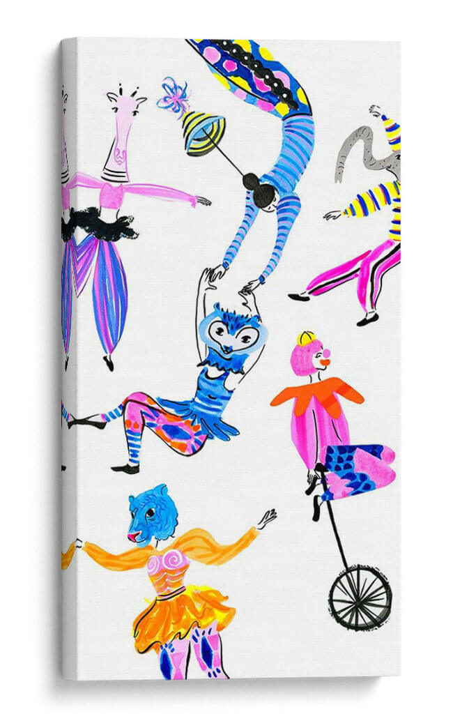 Circus Fun Collection B - Stephen Switzer | Cuadro decorativo de Canvas Lab