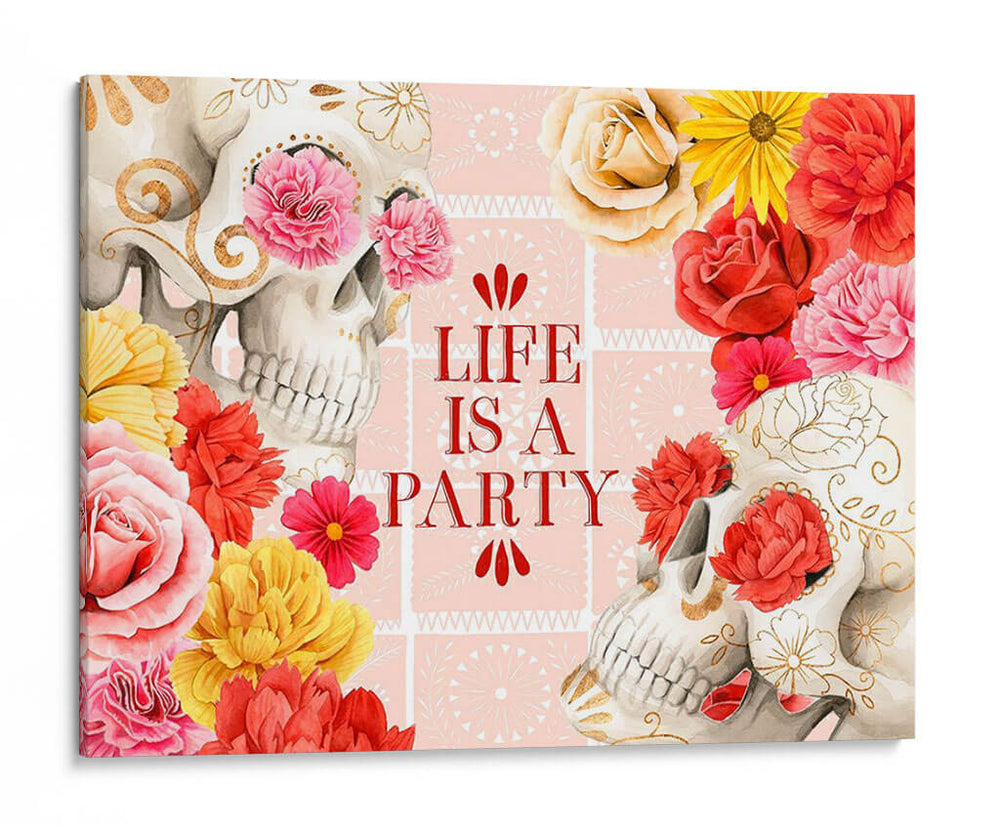 Fiesta De La Vida Colección Muertos A - Grace Popp | Cuadro decorativo de Canvas Lab