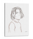 Mujer modelo - Artsy Greece | Cuadro decorativo de Canvas Lab