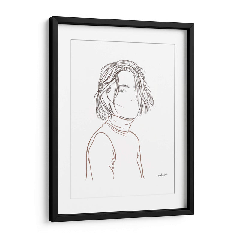 Mujer modelo - Artsy Greece | Cuadro decorativo de Canvas Lab