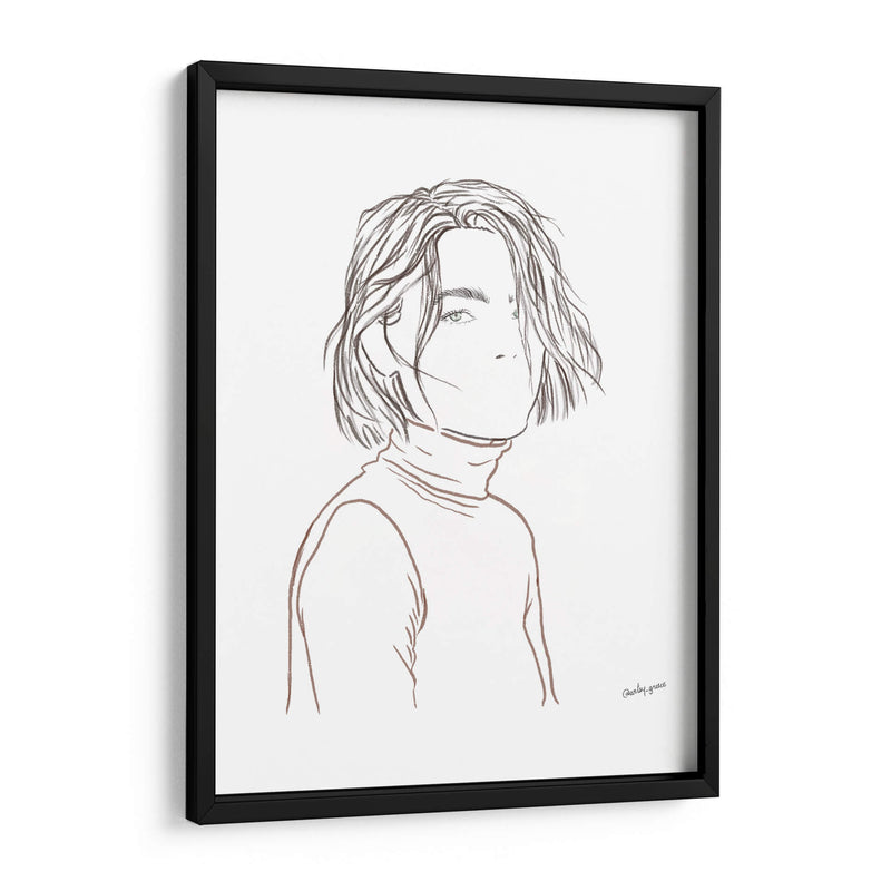 Mujer modelo - Artsy Greece | Cuadro decorativo de Canvas Lab