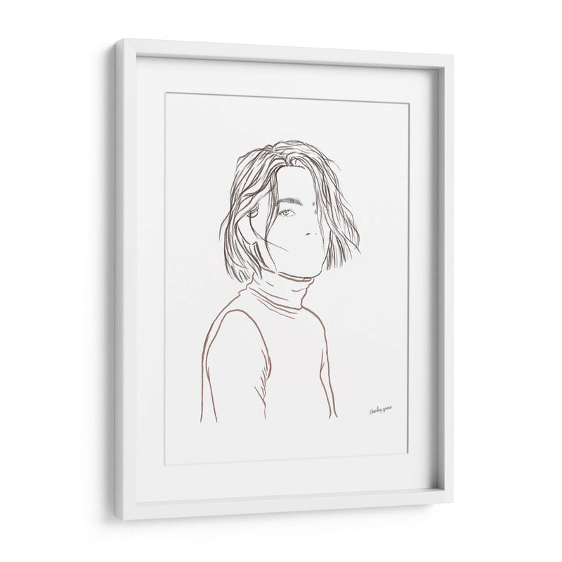 Mujer modelo - Artsy Greece | Cuadro decorativo de Canvas Lab