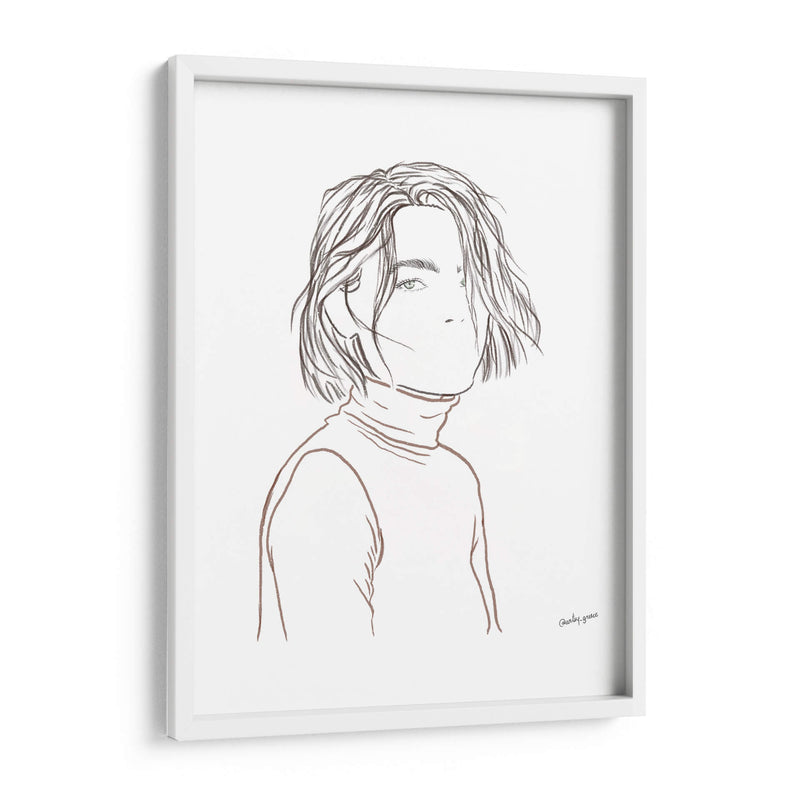 Mujer modelo - Artsy Greece | Cuadro decorativo de Canvas Lab