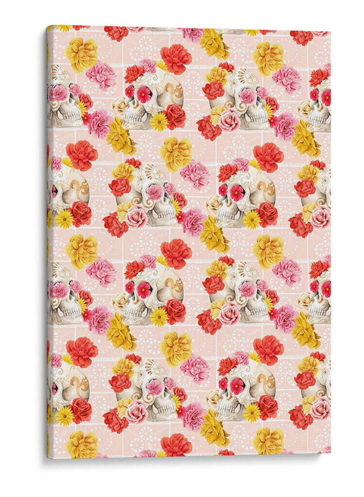 Colección Fiesta De La Vida Muertos E - Grace Popp | Cuadro decorativo de Canvas Lab