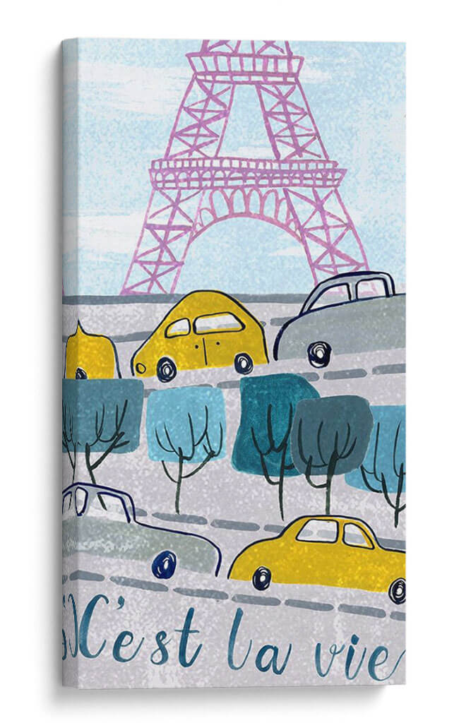 Colección Bonjour Paris B - Melissa Wang | Cuadro decorativo de Canvas Lab