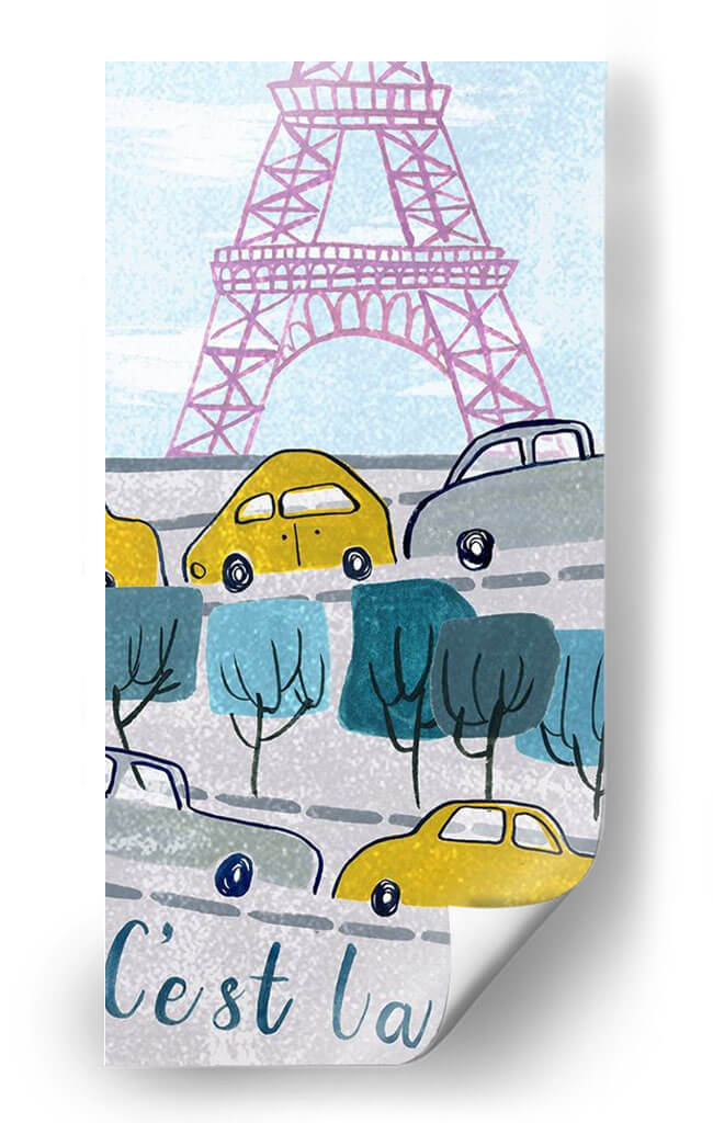 Colección Bonjour Paris B - Melissa Wang | Cuadro decorativo de Canvas Lab