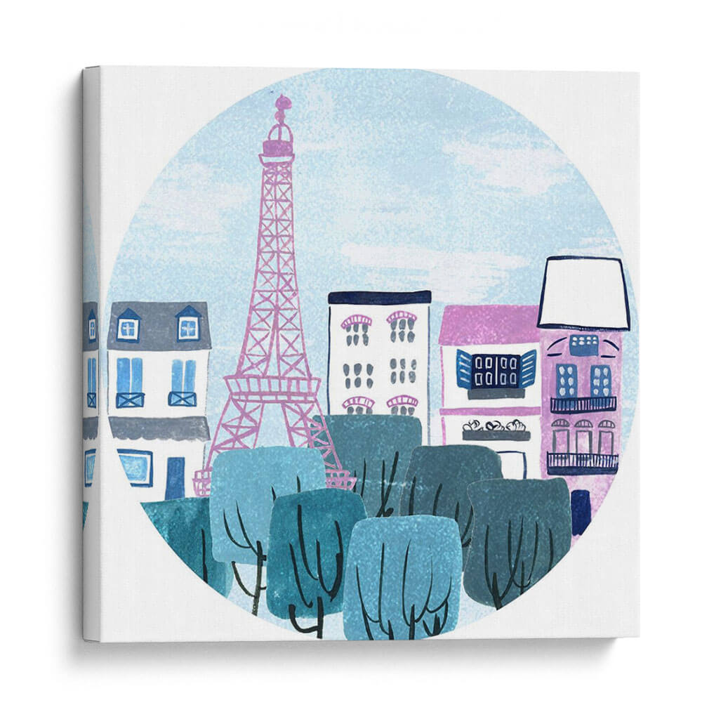 Colección De Bonjour Paris C - Melissa Wang | Cuadro decorativo de Canvas Lab