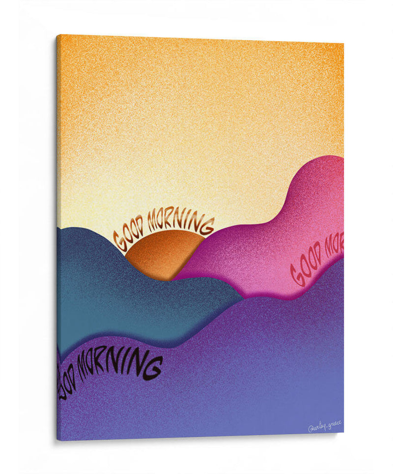 Amanecer Pop - Artsy Greece | Cuadro decorativo de Canvas Lab