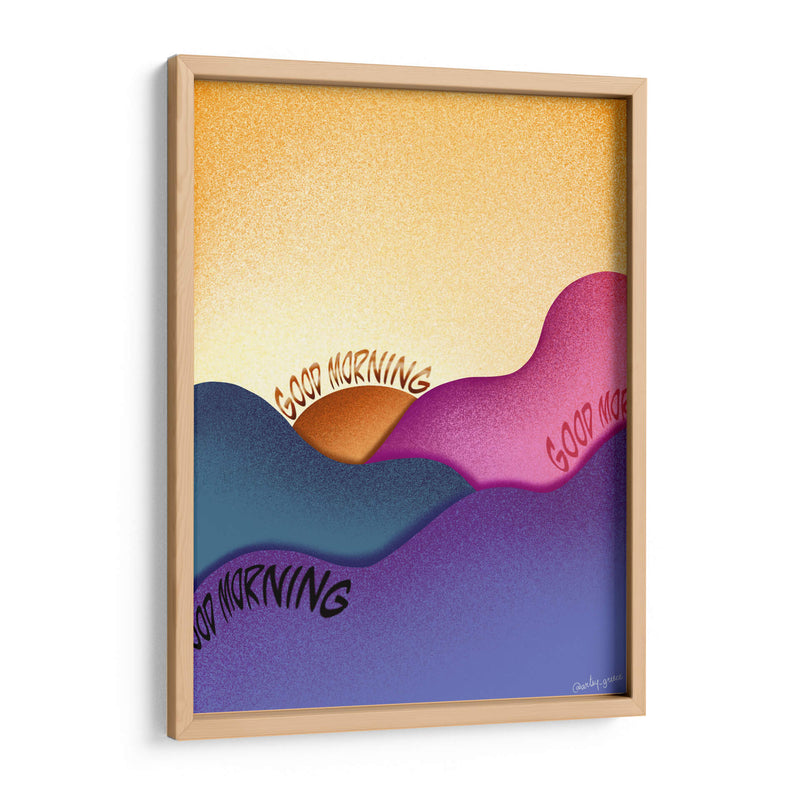 Amanecer Pop - Artsy Greece | Cuadro decorativo de Canvas Lab