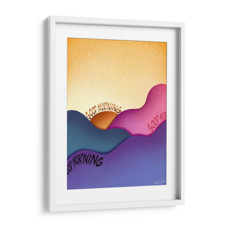 Amanecer Pop - Artsy Greece | Cuadro decorativo de Canvas Lab