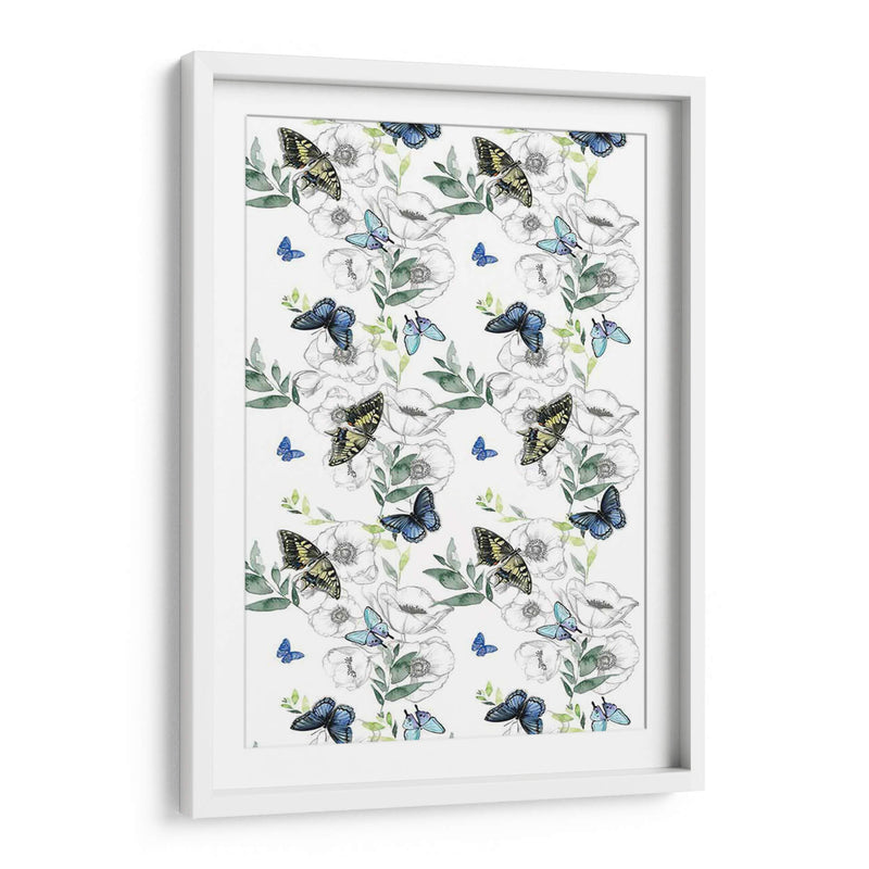 Colección De Mariposa Acuarela E - Jennifer Paxton Parker | Cuadro decorativo de Canvas Lab