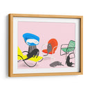 Colección De Gatos Mods A - Stephen Switzer | Cuadro decorativo de Canvas Lab